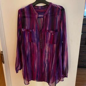 Beautiful purple tunic!